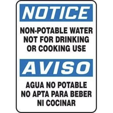 Accuform BILINGUAL OSHA NOTICE SAFETY SIGN SBMCAW805XV SBMCAW805XV